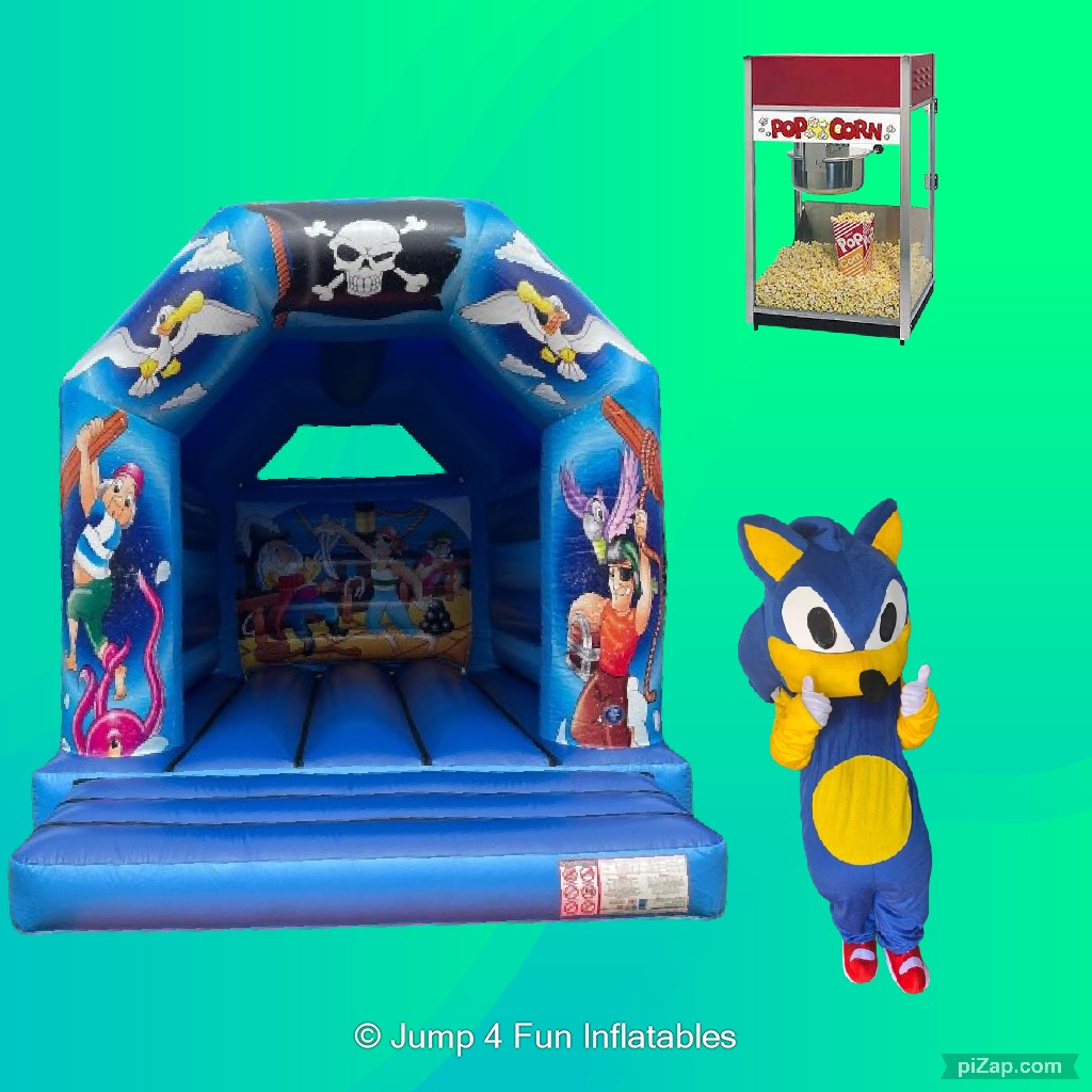 Bouncy Castle, Popcorn & Mascot Hire in Glasgow