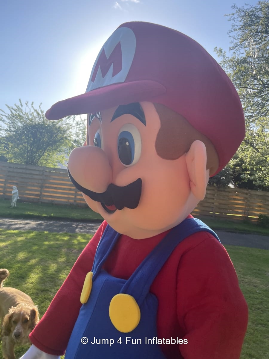 Deluxe Mario Mascot Hire in Glasgow