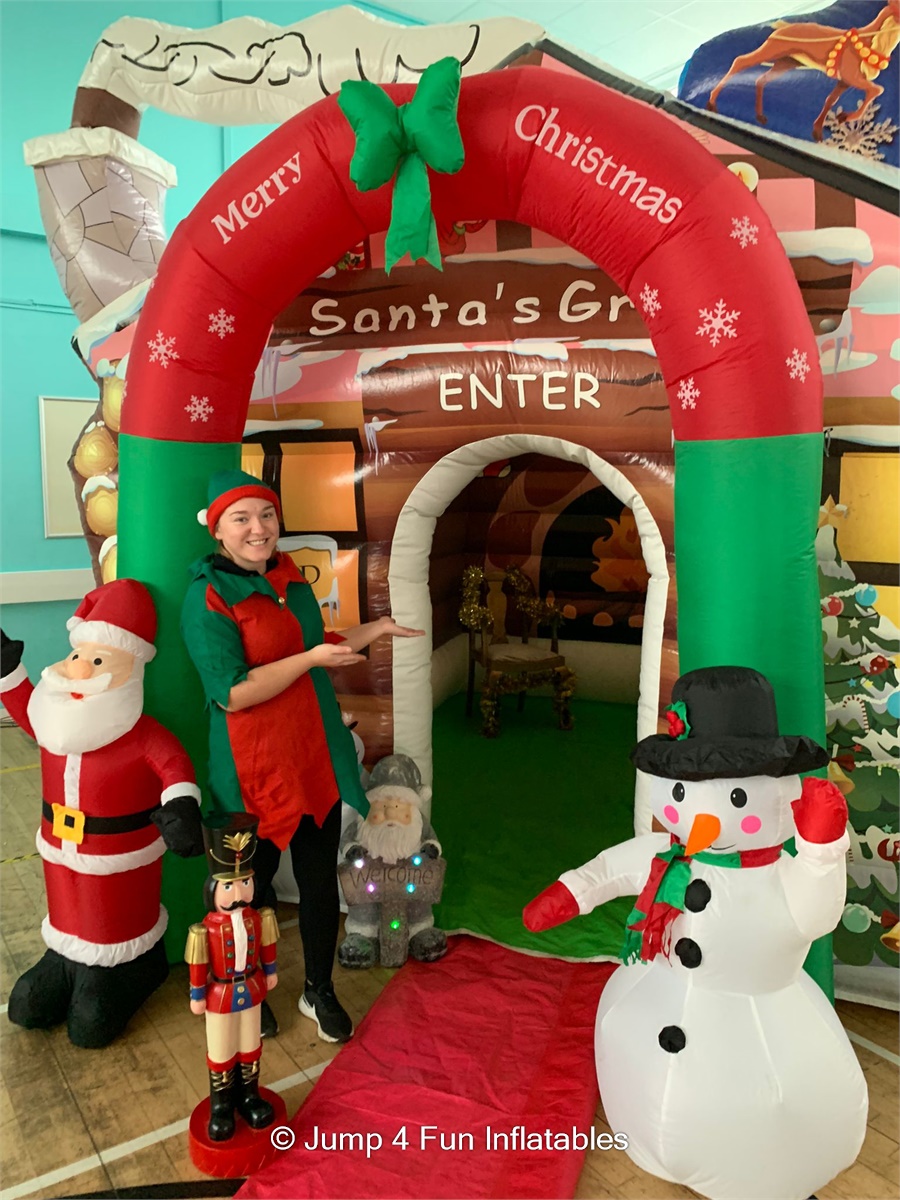 Santa's Grotto Hire with props Hire in Glasgow Jump 4 Fun Inflatables
