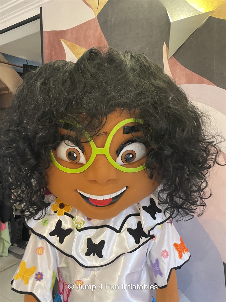 Mirabel Encanto Mascot Hire in Glasgow Jump 4 Fun Inflatables